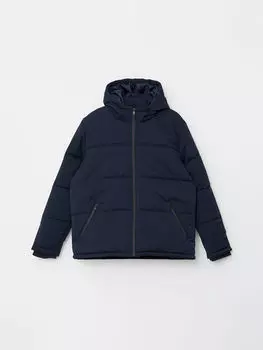 Мужское надувное пальто со стандартным рисунком с капюшоном LCWAIKIKI Classic