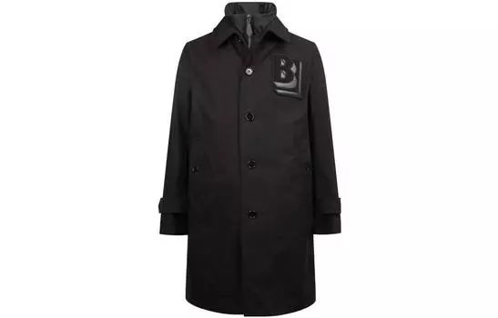 Мужское пальто Burberry, цвет Black