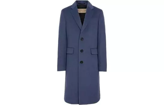 Мужское пальто Burberry, цвет Blue