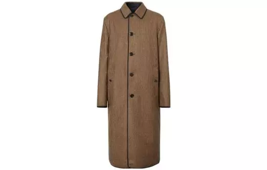 Мужское пальто Burberry, цвет Brown
