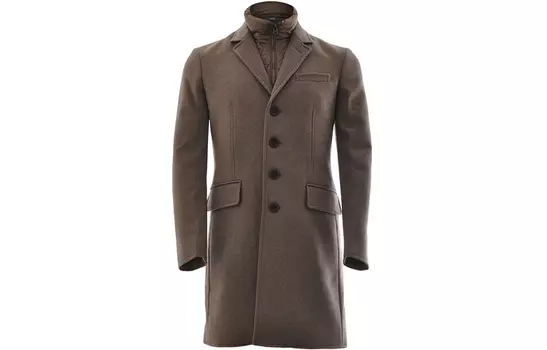Мужское пальто Burberry, цвет Brown