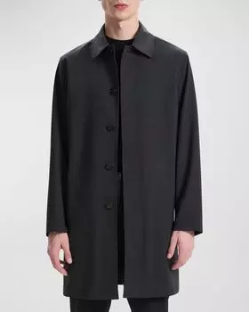 Мужское пальто Din в цвете New Tailor Theory, цвет Dark Charcoal