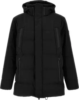 Мужское пальто Hugo Boss Havoc Heavy Zip-Up, черное