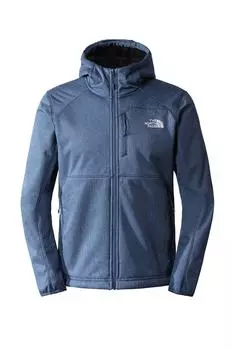 Мужское пальто с капюшоном Quest Hooded Softshell THE NORTH FACE, синий
