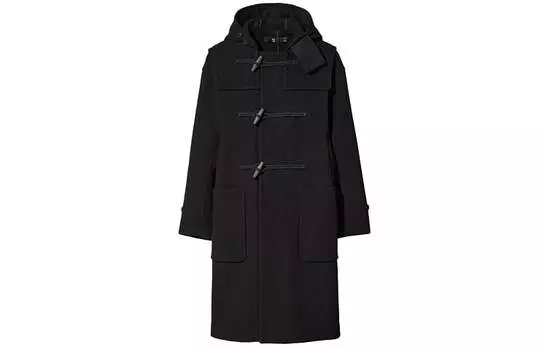 Пальто мужское Uniqlo +J Wool Oversized, 09 черный