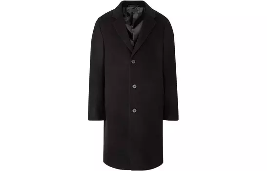 Мужское пальто UNIQLO, 09 черный