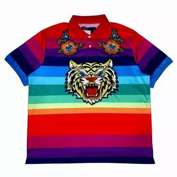 Мужское поло Color Block, многоцветное Hudson, цвет multi