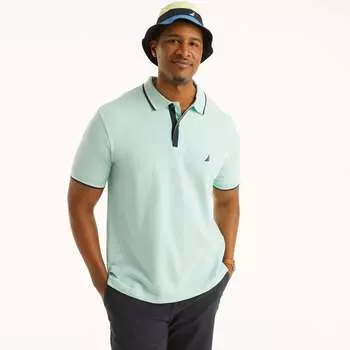 Мужское поло Nautica Classic Fit для больших и высоких, цвет seawater blue