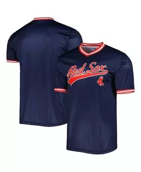 Мужское темно-синее джерси команды Boston Red Sox Cooperstown Collection Team Stitches, синий
