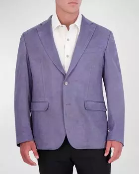 Мужское вязаное спортивное пальто Lubrano Robert Graham, цвет Plum
