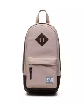 Мужской экологичный рюкзак через плечо 8 л бежевый Herschel