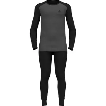 Мужской активный теплый эко-комплект Odlo, черный