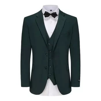 Мужской эластичный костюм Classic Fit Performance из 3 предметов Braveman, цвет Hunter Green
