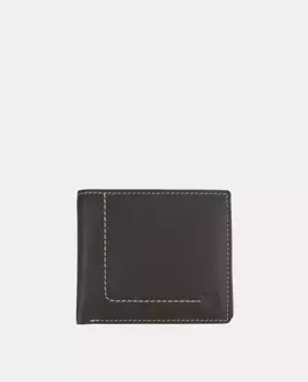 Мужской американский кошелек YANCCI с Г-образной строчкой бежевого цвета, коричневый