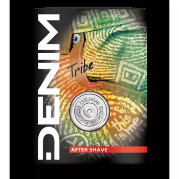 Мужской аромат Tribe с уникальным ароматом кожи, естественно мягкий после бритья, 100 мл, Denim