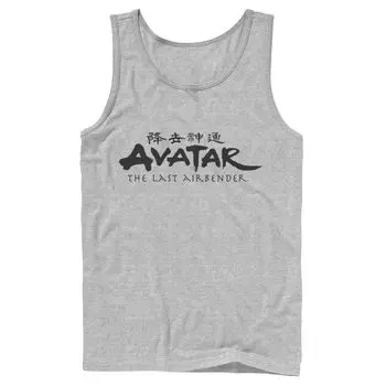 Мужской аватар The Last Airbender, нарисованное шоу, идеограф, логотип, майка Licensed Character