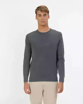 Мужской экстра тонкий свитер elPulpo, серый
