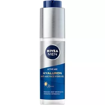 Мужской бальзам после бритья Active Age с гиалуроном, 100 мл, Nivea