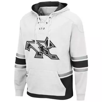 Мужской белый пуловер с капюшоном Providence Friars Lace Up 3.0 Colosseum