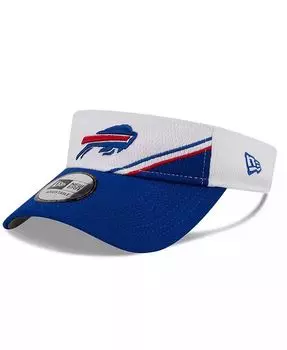 Мужской белый, Royal Buffalo Bills 2023, регулируемый боковой козырек New Era, белый