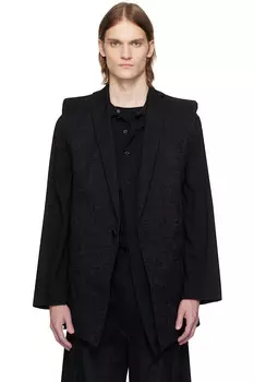 Мужской безрукавный блейзер Julius, черный