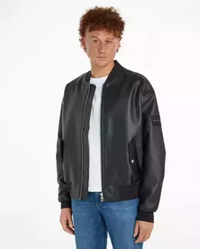 Мужской бомбер на молнии Calvin Klein Jeans, черный