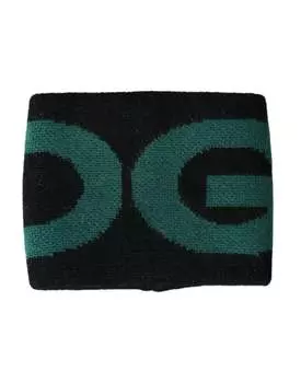 Мужской браслет Dolce & Gabbana Wool Logo #DGMILLENNIALS, цвет Black And Green