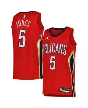 Мужской бренд Herbert Jones Red New Orleans Pelicans 2022/23 Реплика Джерси Swingman - Statement Edition Jordan, красный