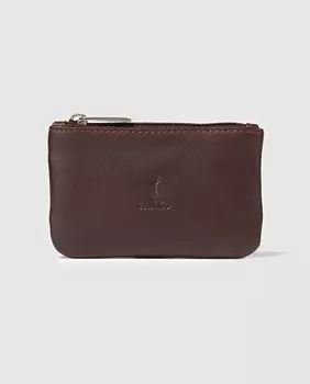 Мужской бумажник Yanko, темно коричневый