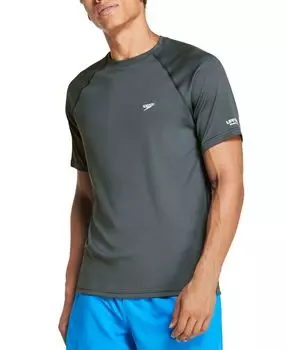 Мужской быстросохнущий рашгард upf 50+ Speedo