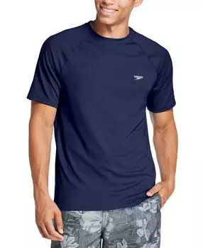 Мужской быстросохнущий рашгард upf 50+ Speedo