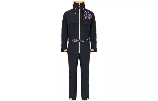 Мужской цельный лыжный костюм Columbia, Черный