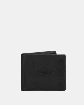 Мужской черный кожаный кошелек Scharlau