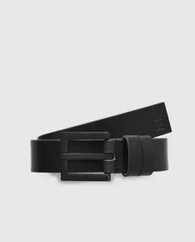 Мужской черный кожаный ремень G-Star Raw, черный