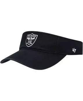Мужской черный козырек Las Vegas Raiders Clean Up '47 Brand