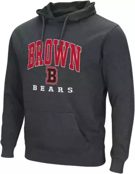 Мужской черный пуловер с капюшоном Colosseum Brown Bears