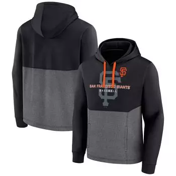 Мужской черный пуловер с капюшоном с логотипом San Francisco Giants Call the Shots Fanatics