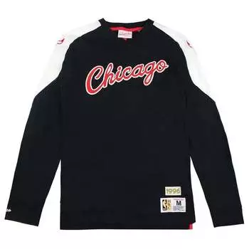 Мужской черный свитер Mitchell & ness Chicago Bulls Mitchell And Ness, черный