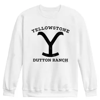 Мужской черный свитшот Yellowstone Licensed Character