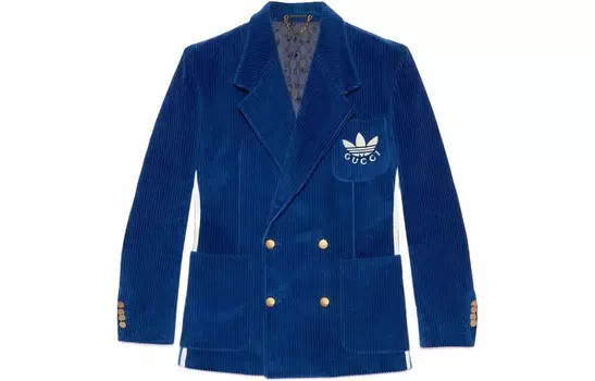 Мужской деловой костюм Adidas X Starry Sky Blue Gucci, цвет Starry sky blue