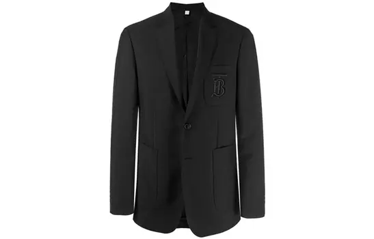 Мужской деловой костюм Burberry, цвет Black