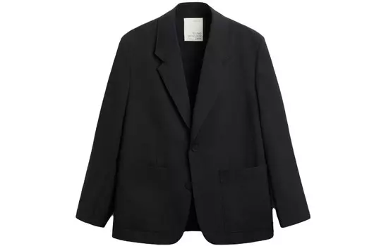 Мужской деловой костюм Studio Nicholson Co-brand, черный Zara, черный