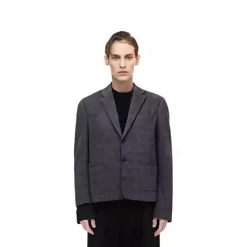 Мужской деловой костюм UNIQLO, цвет Asphalt Gray