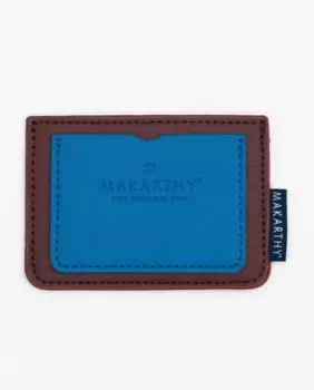 Мужской держатель карт с двумя отделениями Makarthy, гранатовый