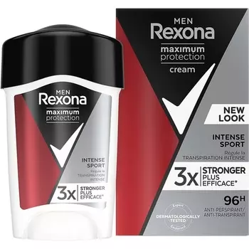 Мужской дезодорант-антиперспирант Intense Sport Максимальная защита 45 мл Rexona