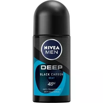 Мужской дезодорант-ролик Deep Beat 50 мл Nivea