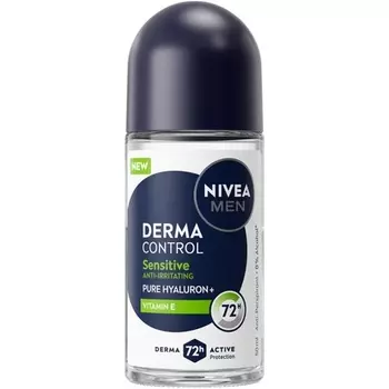 Мужской дезодорант-ролик Derma Control Sensitive 50 мл Nivea