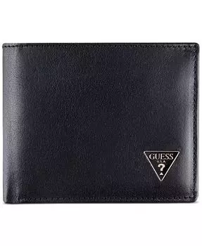 Мужской дорожный кошелек с логотипом Chavez GUESS, черный