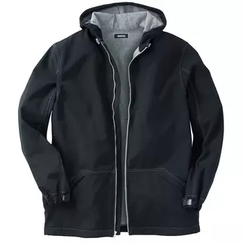 Мужской дождевик Kingsize на флисовой подкладке для больших и высоких размеров KingSize, черный