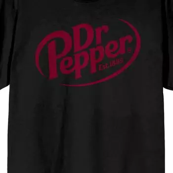Мужской Dr. Pepper Est. Темно-бордовая футболка 1885 года Licensed Character